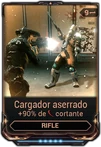Cargador aserrado