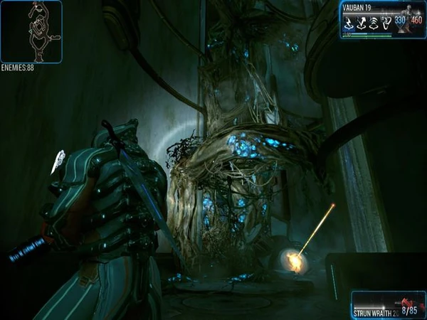 Una trampa láser que sobrevivió a la Infestación.