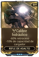 Calibre hidráulico (244 kB) Calibre hidráulico