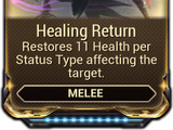 Healing Return