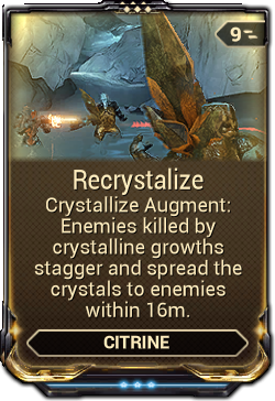 Recrystalize