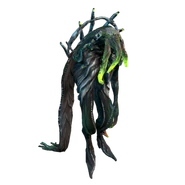 Tóxico Antiguo deals and can cause nearby enemies to deal Toxin damage