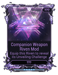 CompanionWeaponRivenMod