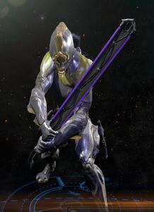 The Pre-Update 11 Gram brandished by Excalibur Prime.