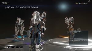 Juno Malleus Machinist Eximus.jpg (311 KB) Juno Malleus Machinist Eximus variants as seen on the Codex