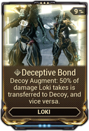  Deceptive Bond (50% damage reduction)