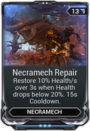 Necramech Repair