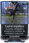 Espiral segadora
