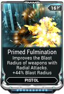  Primed Fulmination