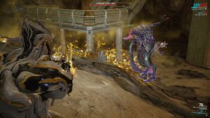 Infested attacking a pod.