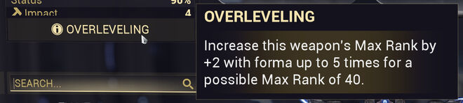 U35.5Overleveling