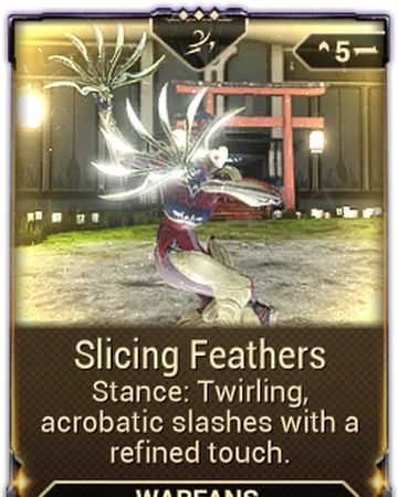 Slicing Feathers Warframe Wiki Fandom