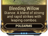 Bleeding Willow