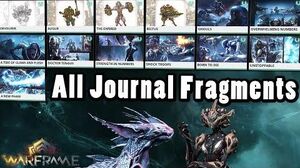 Warframe All Encrypted Journal Fragment Transmissions