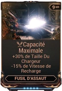  Capacité Maximale