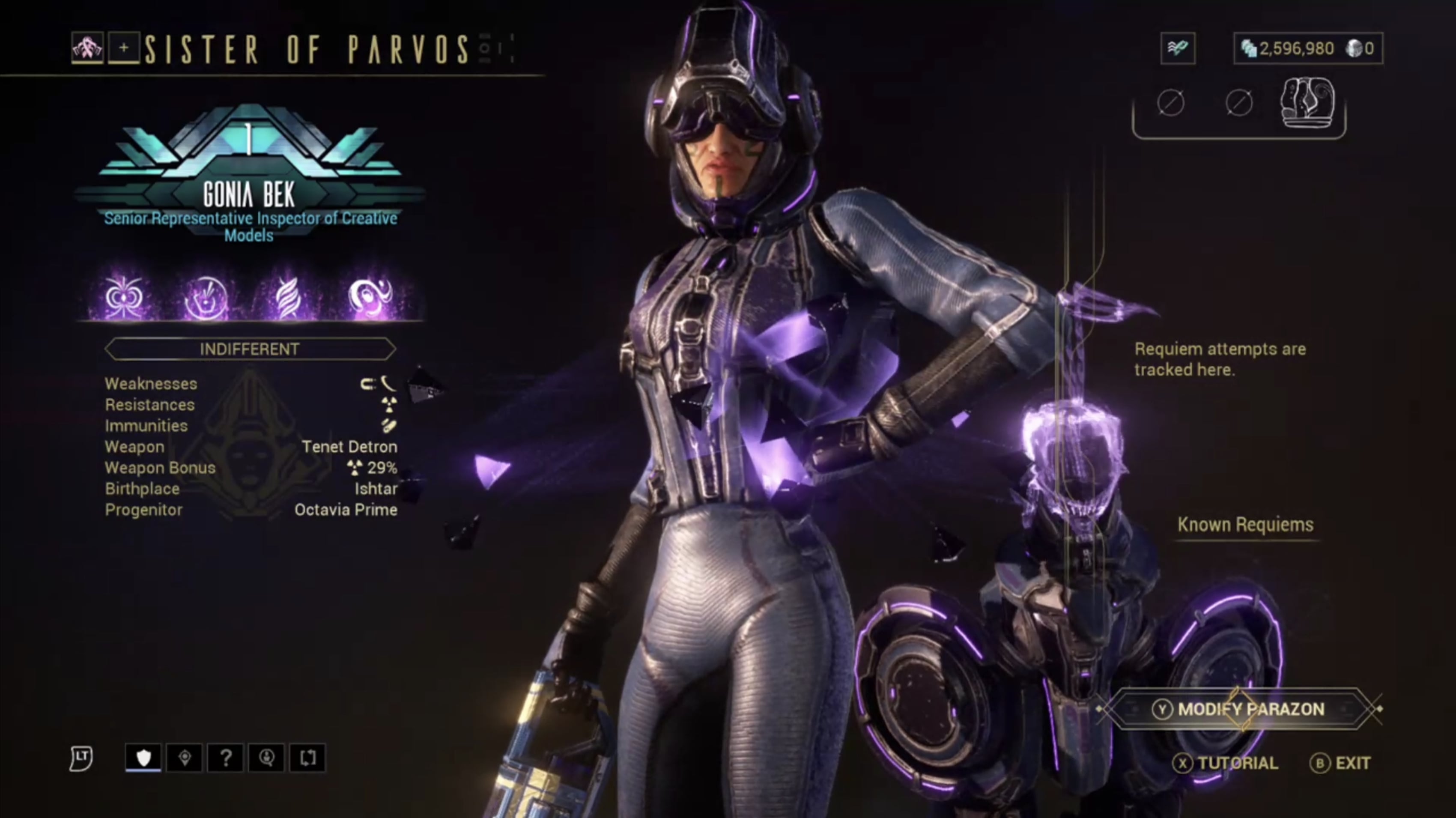 Warframe: Updates - PlayStation Sisters of Parvos: Update 30.5