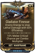  Gladiator Finesse set bonus