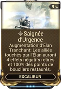 Saignée d'Urgence (187 kio) Saignée d'Urgence
