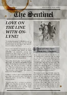 The Sentinel article about On-Lyne