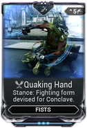 Quaking Hand