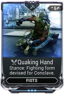  Quaking Hand