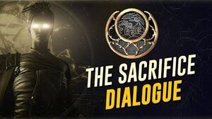 The Sacrifice Cutscenes & Dialogue! Moon Dark (The Warframe Story)