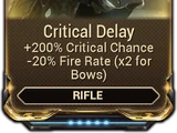 Critical Delay