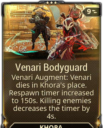 Venari Bodyguard Warframe Wiki Fandom