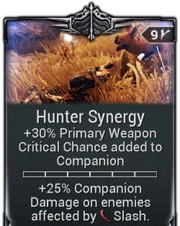 Hunter Synergy Warframe Wiki Fandom