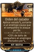 Orden del cazador