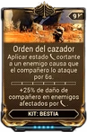Orden del cazador