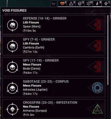 Void Fissure | WARFRAME Wiki | Fandom