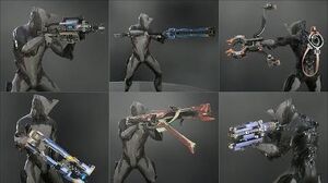 Warframe - All Corpus Primaries - Weapon Animations & Sounds (2012 - 2019)
