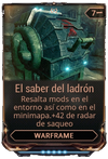 El saber del ladrón