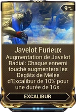 Javelot Furieux