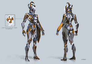 Early Xaku concept art