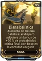Diana balística