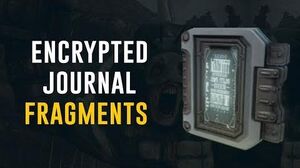 Encrypted Journal Fragments (Warframe)