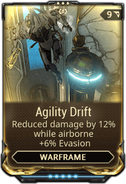 Agility Drift (12% damage reduction)