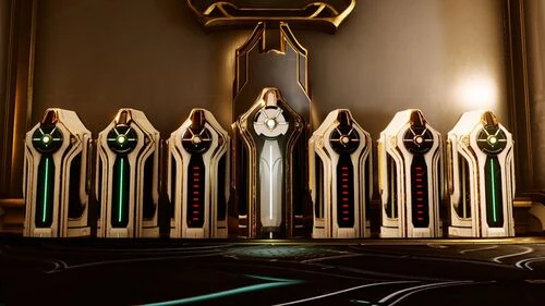 通常ロッカーと並んだオロキン貯蔵庫