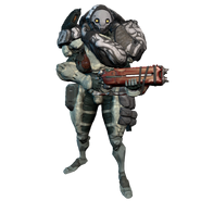 Bombardero wielding the AT Ogris