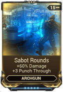 Sabot Rounds