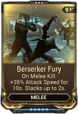 Dårlig faktor kindben kaffe Berserker Fury | WARFRAME Wiki | Fandom