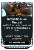 Intensificación Umbral