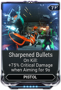  Sharpened Bullets