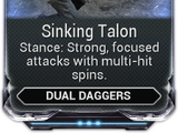 Sinking Talon