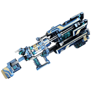  Tenet Arca Plasmor - Longer range before damage falloff occurs and shots ricochet off surfaces.