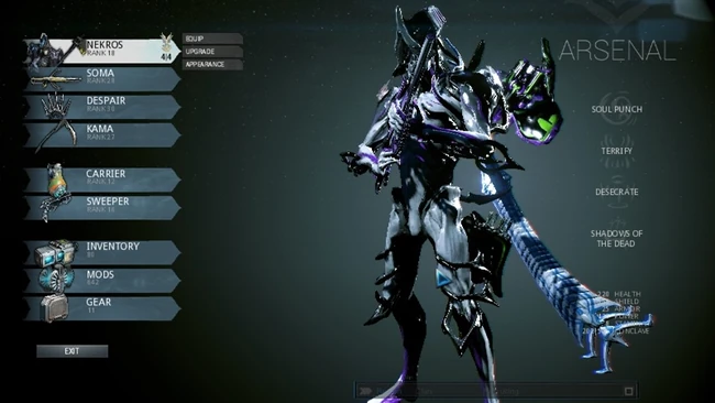 Uru Syandana on Nekros