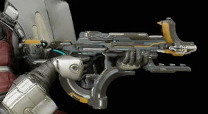 Vapos Sniper Ranger's Ambassador in auto mode.