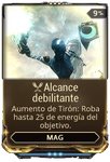 Alcance debilitante Sólo PvP